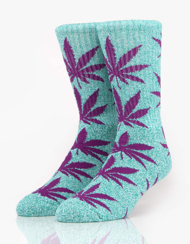 HUF SF Plantlife Crew Sock-Jade