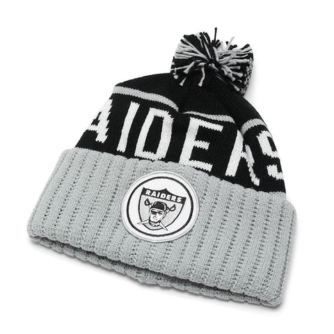 Mitchell & Ness NFL Oakland Raiders High 5 Cuffed Beanie