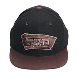 Mitchell & Ness NBA San Antonio Spurs Winter Suede Strapback