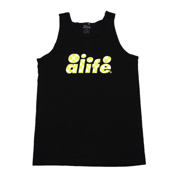 Alife Checker Logo Tank