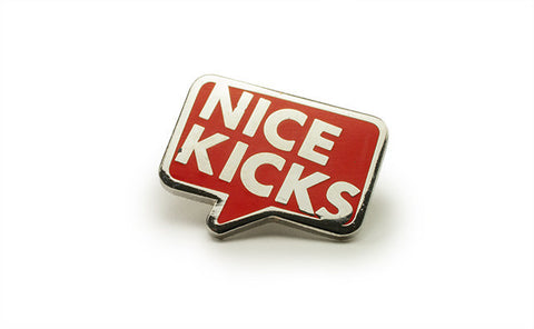 Nice Kicks Logo Pin