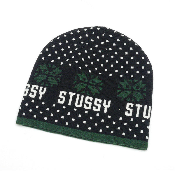 Stussy Dot Beanie - Black