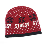 Stussy Dot Beanie - Red