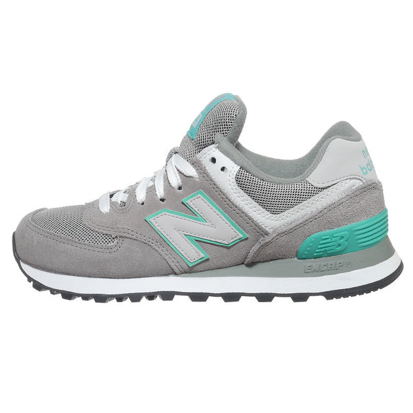 WMNS New Balance WL574-Grey/Teal