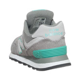 WMNS New Balance WL574-Grey/Teal