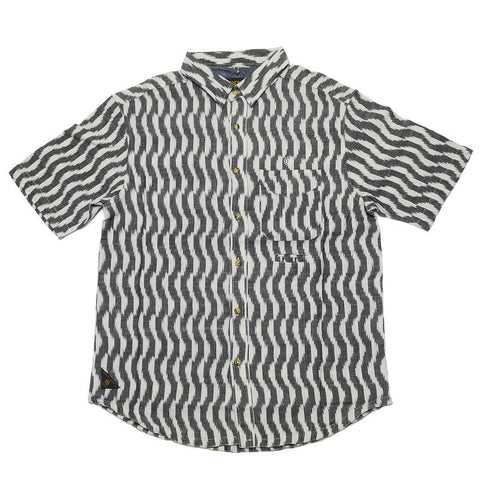 10 Deep Ikat S/S Buttondown